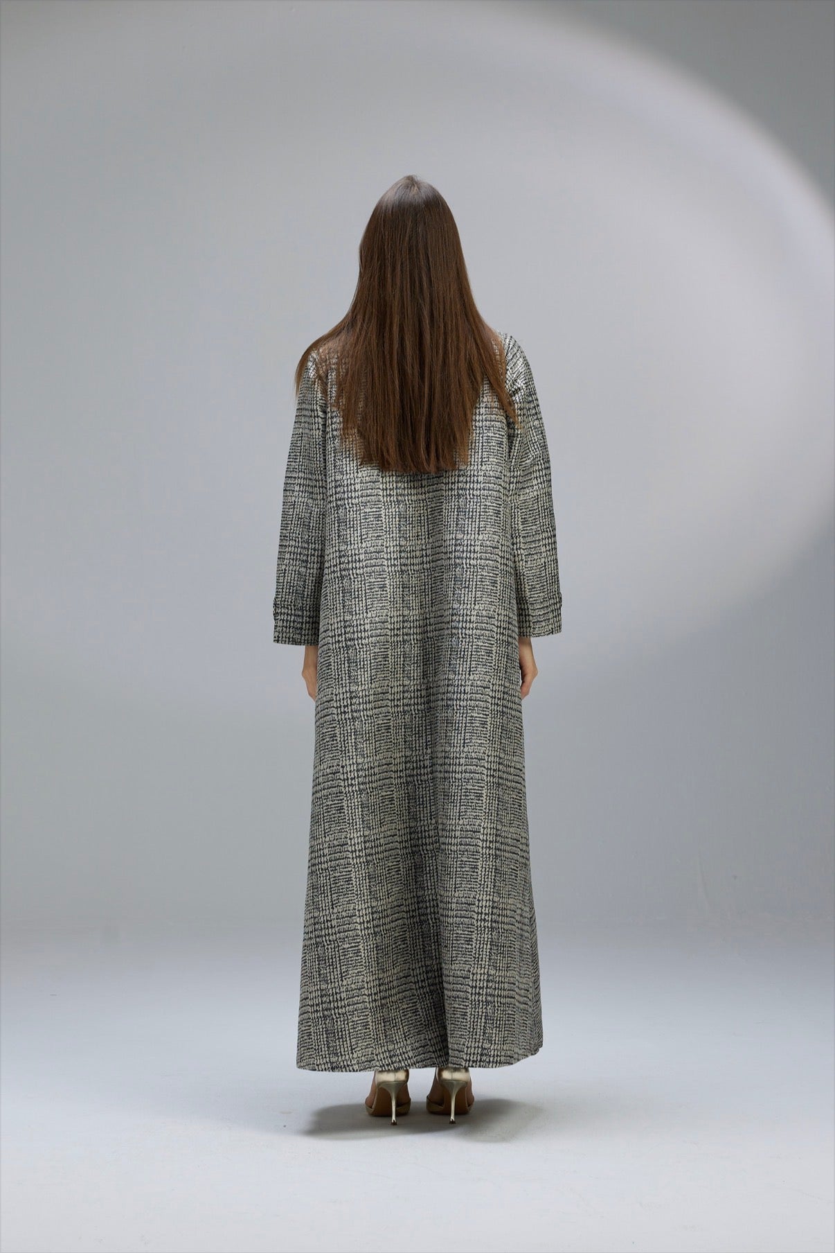 Glen Check Abaya