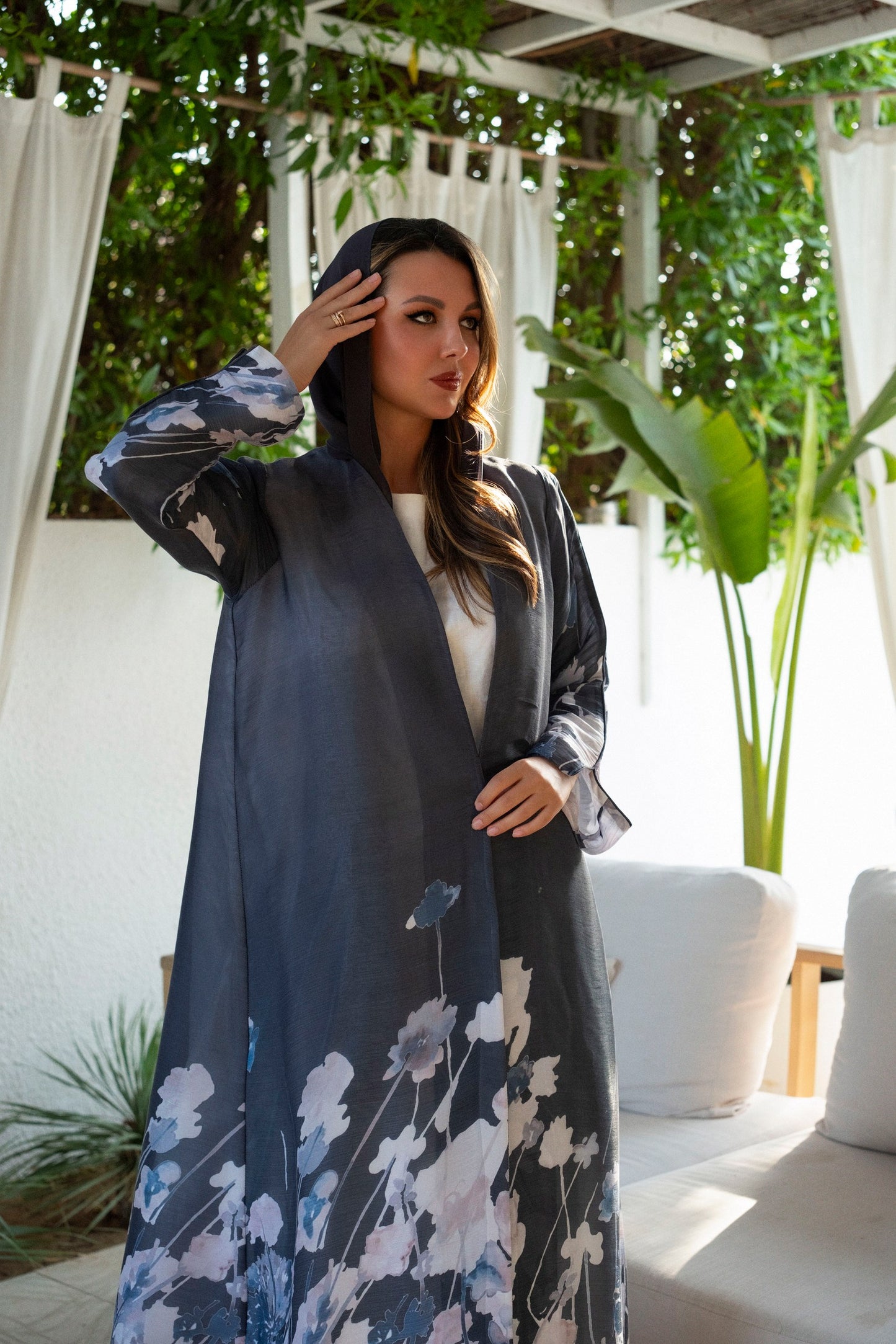Blooming Flowers Abaya
