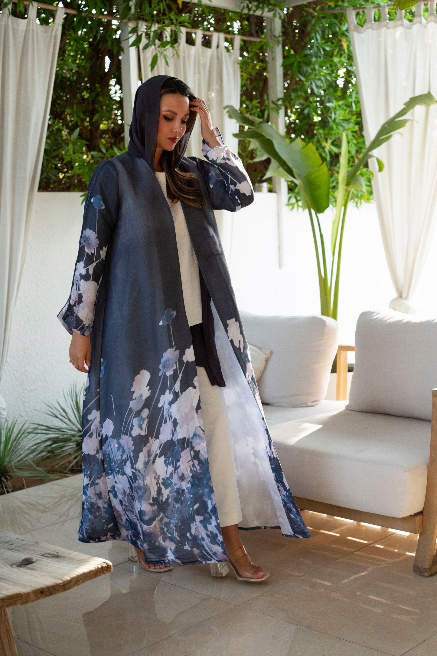 Blooming Flowers Abaya