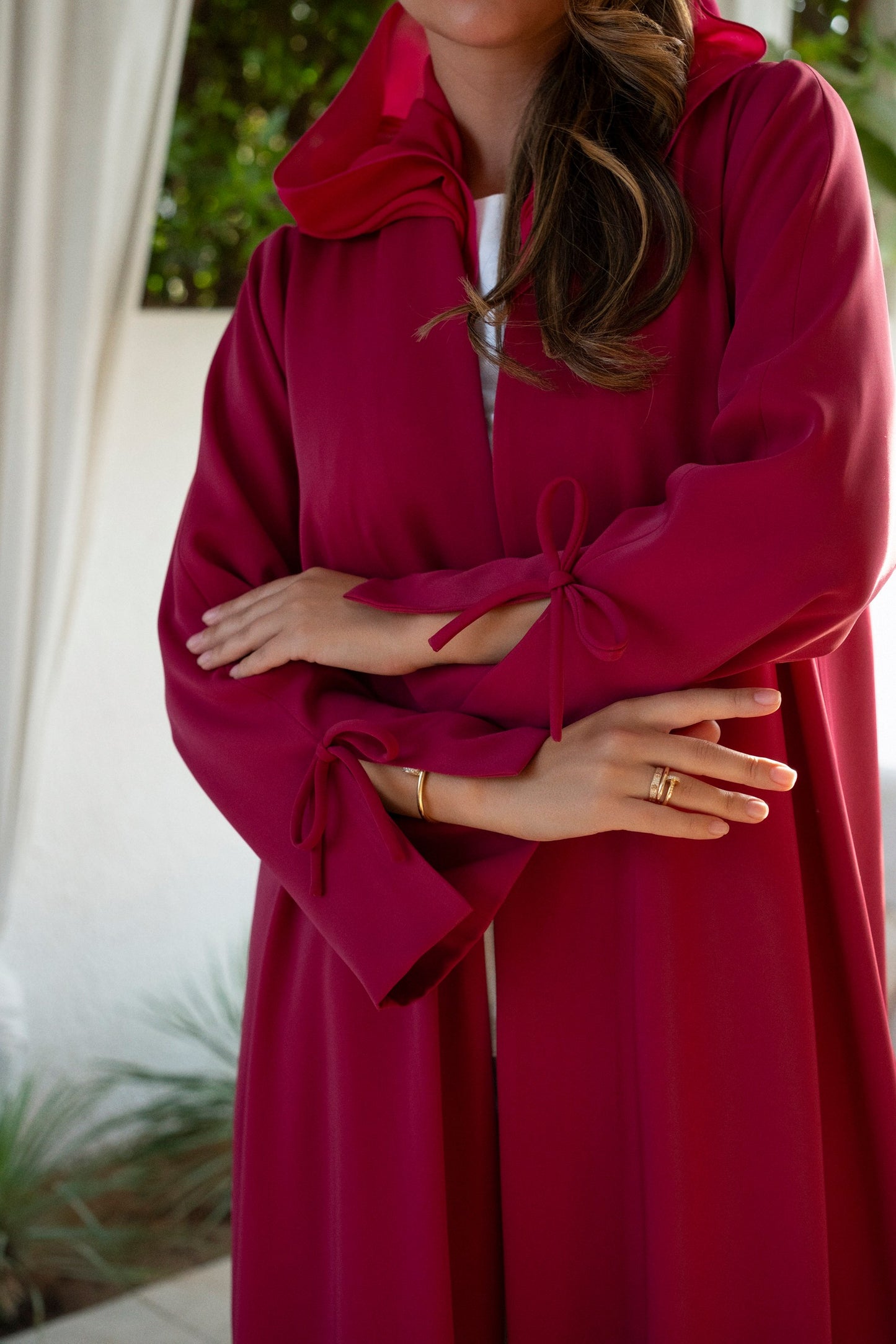 Bow Abaya