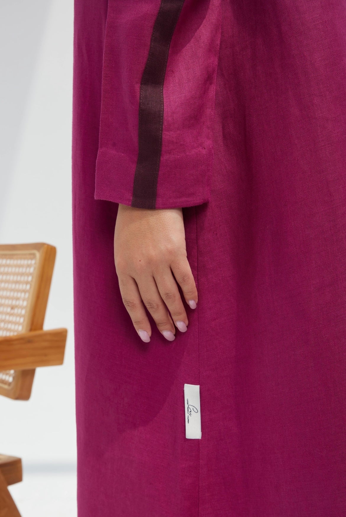 Linen Coat Abaya
