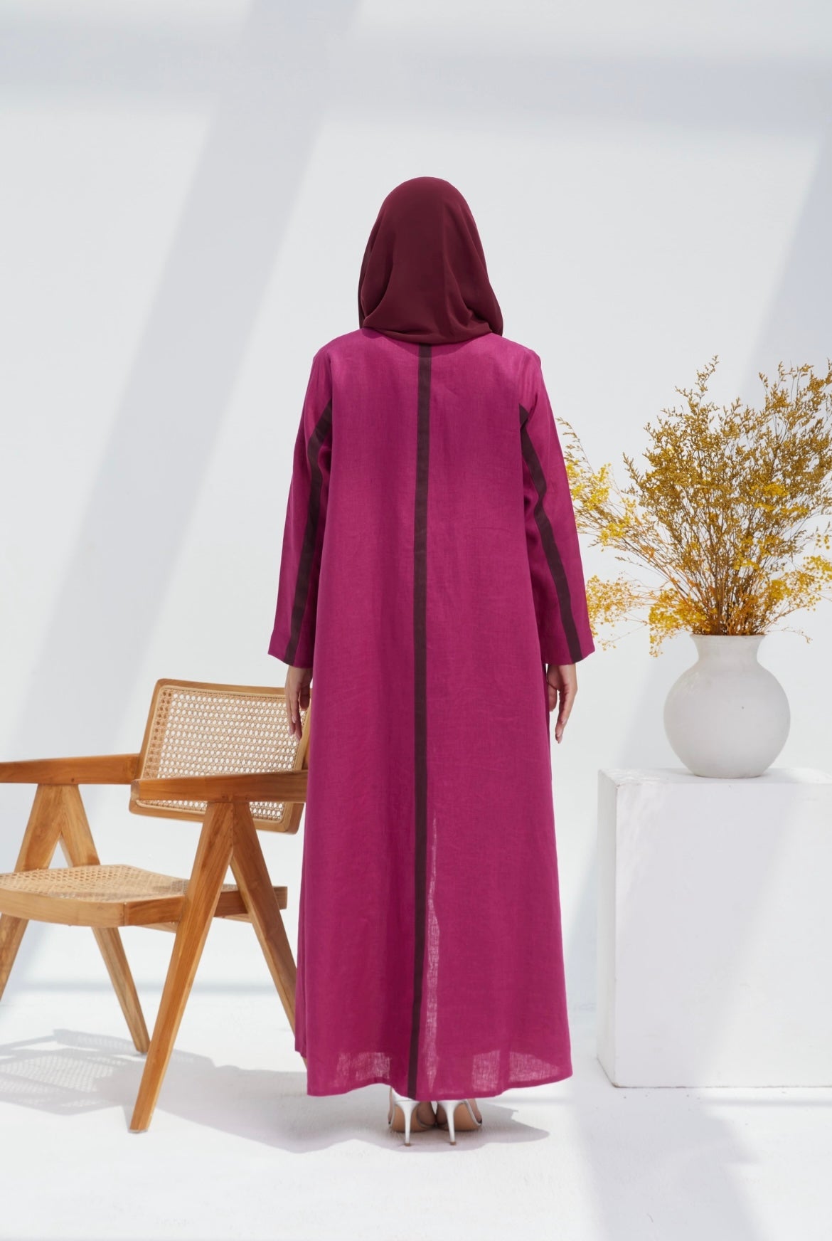 Linen Coat Abaya