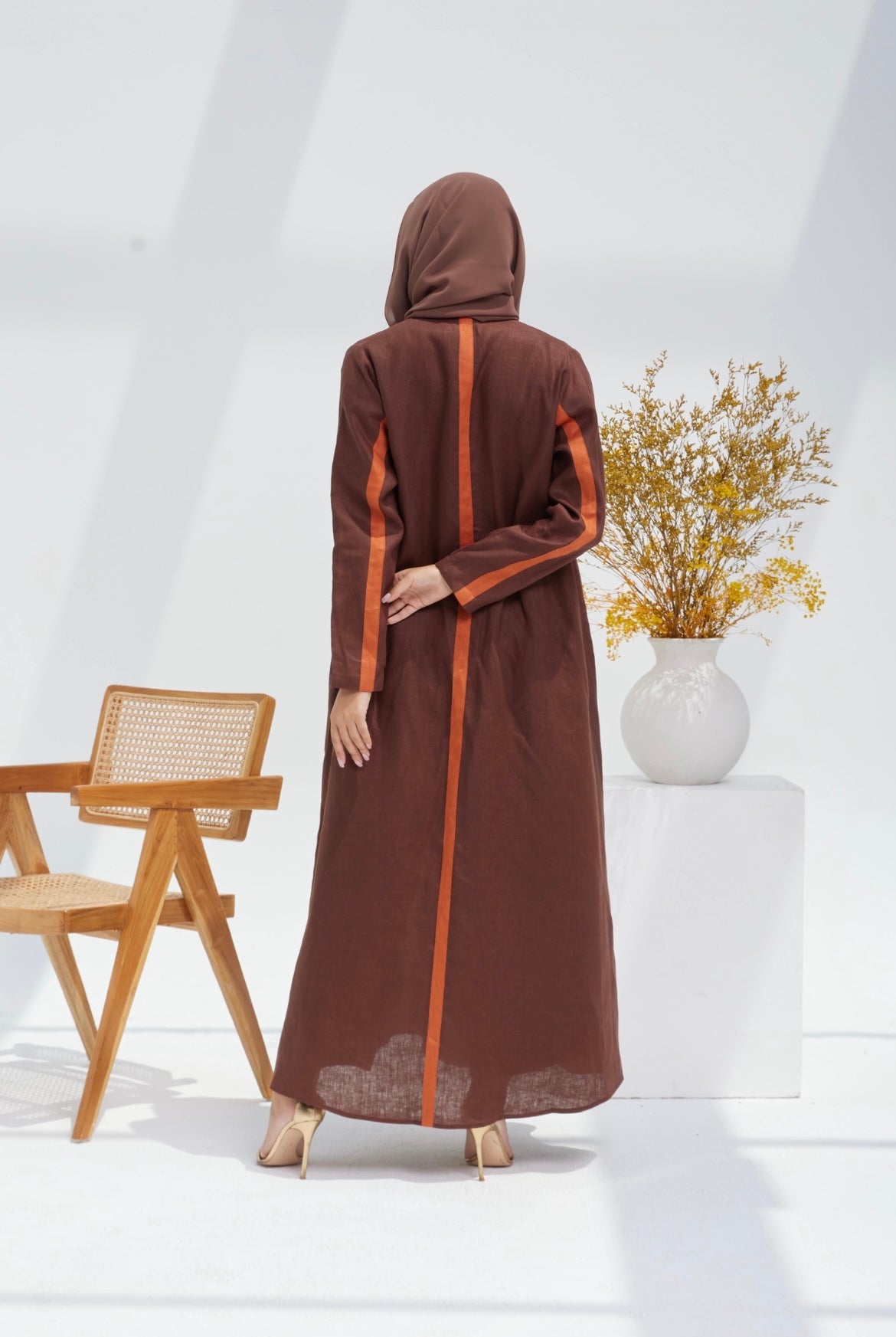 Linen Coat Abaya
