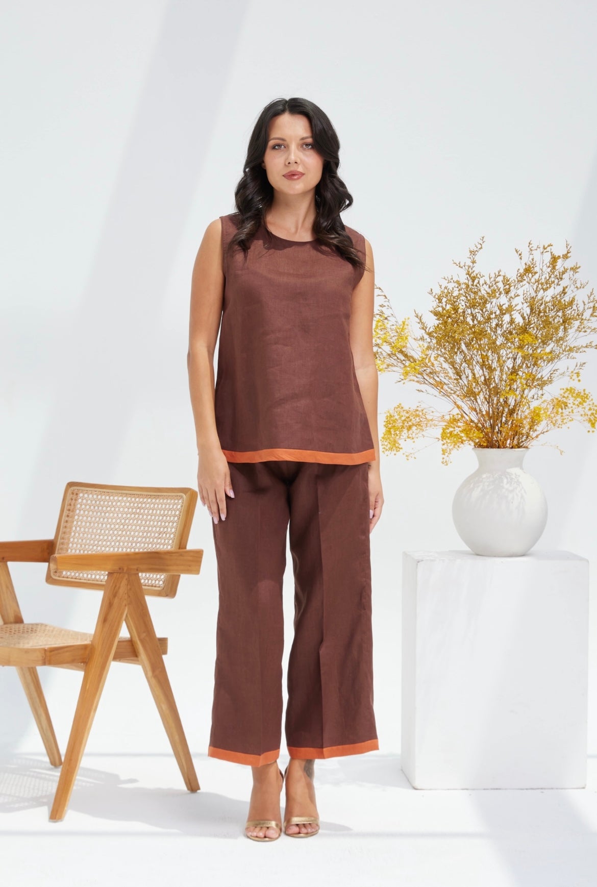 Linen Coat Abaya