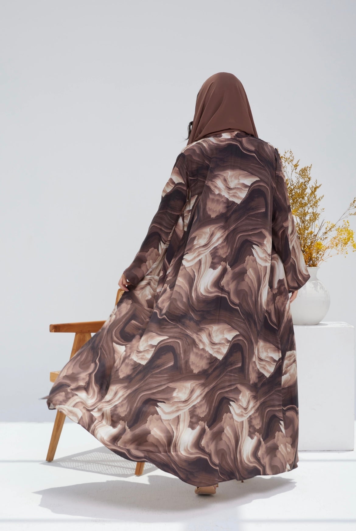 Marble Abaya