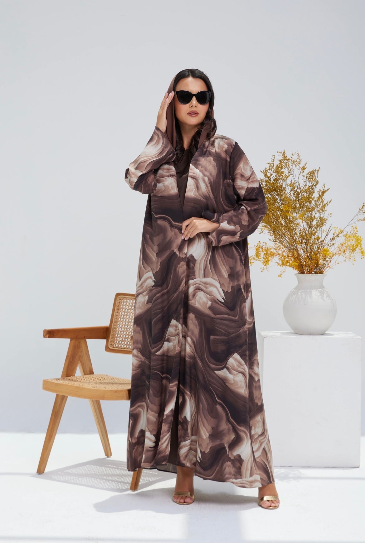 Marble Abaya