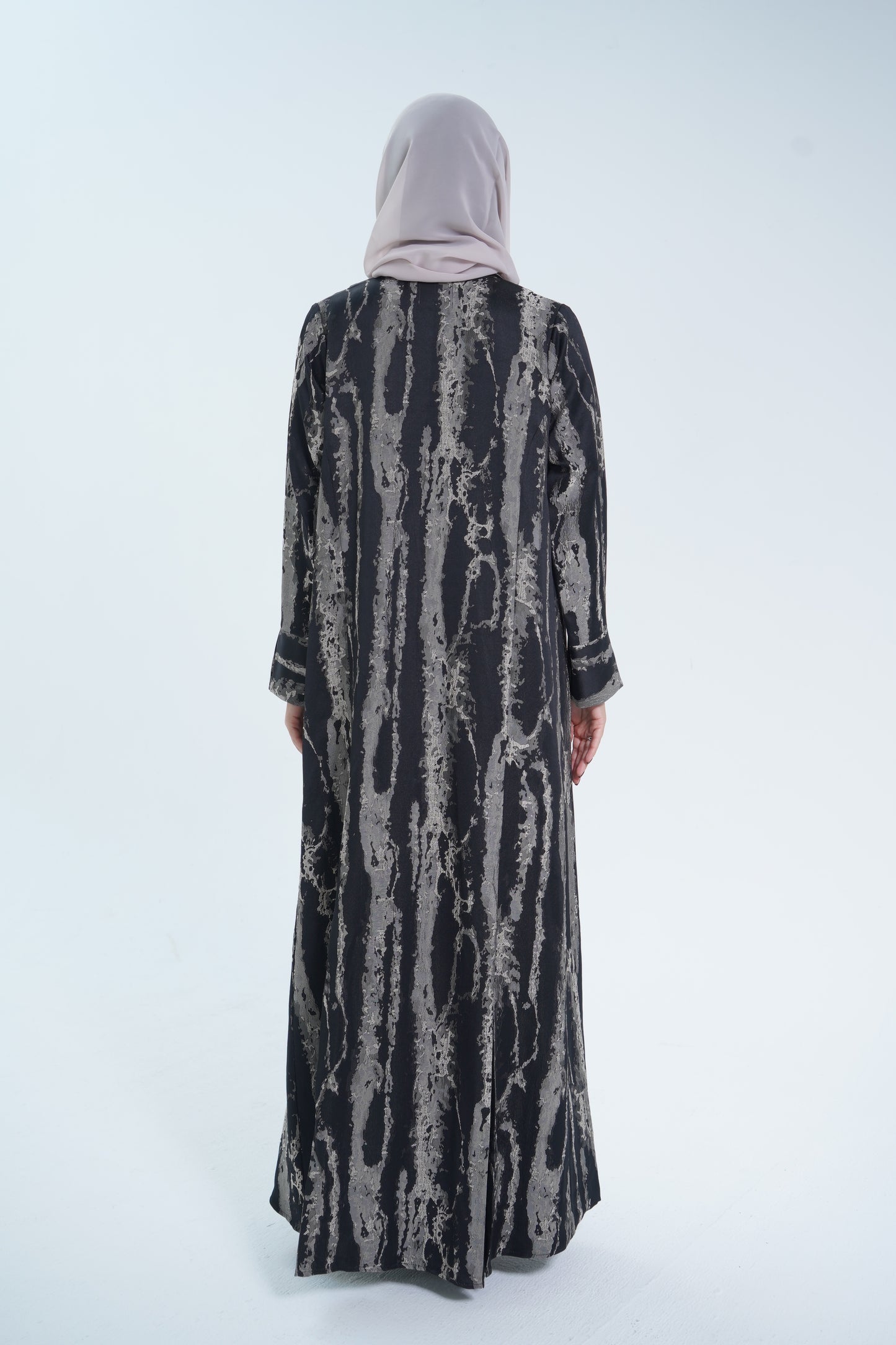 Abstract blazer Abaya