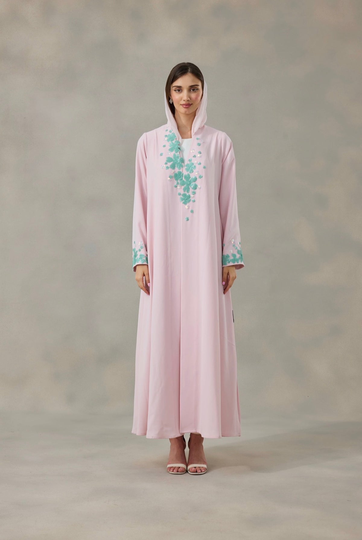Blossom Mist Abaya