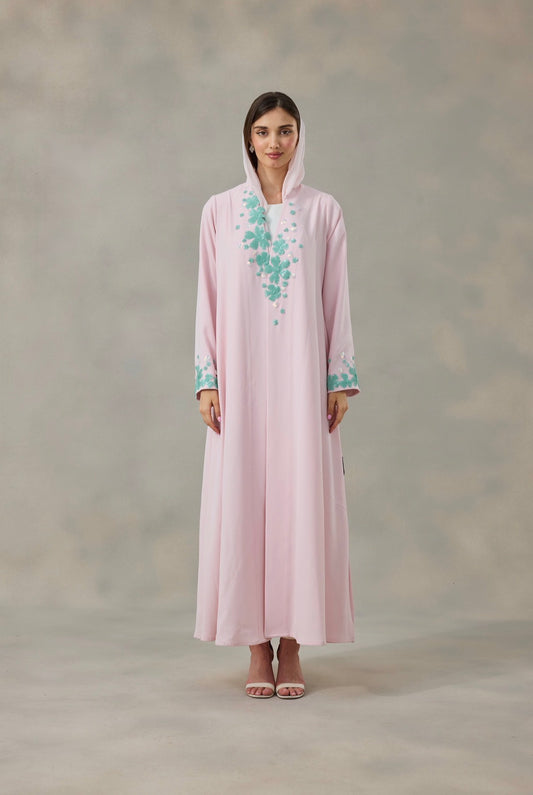 Blossom Mist Abaya