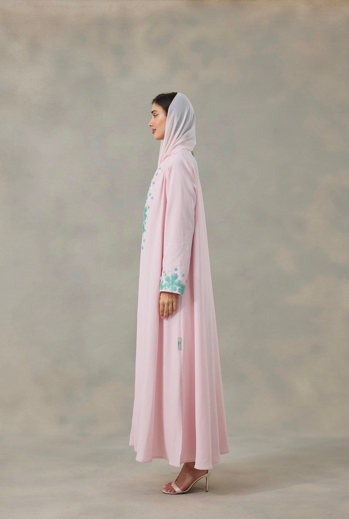 Blossom Mist Abaya