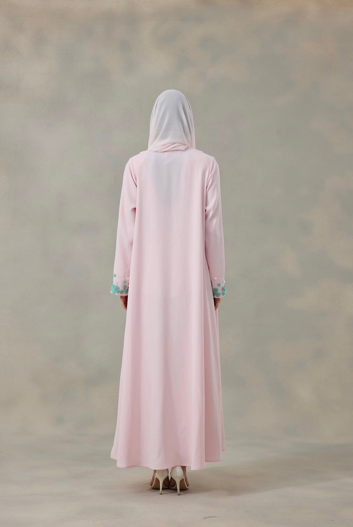 Blossom Mist Abaya