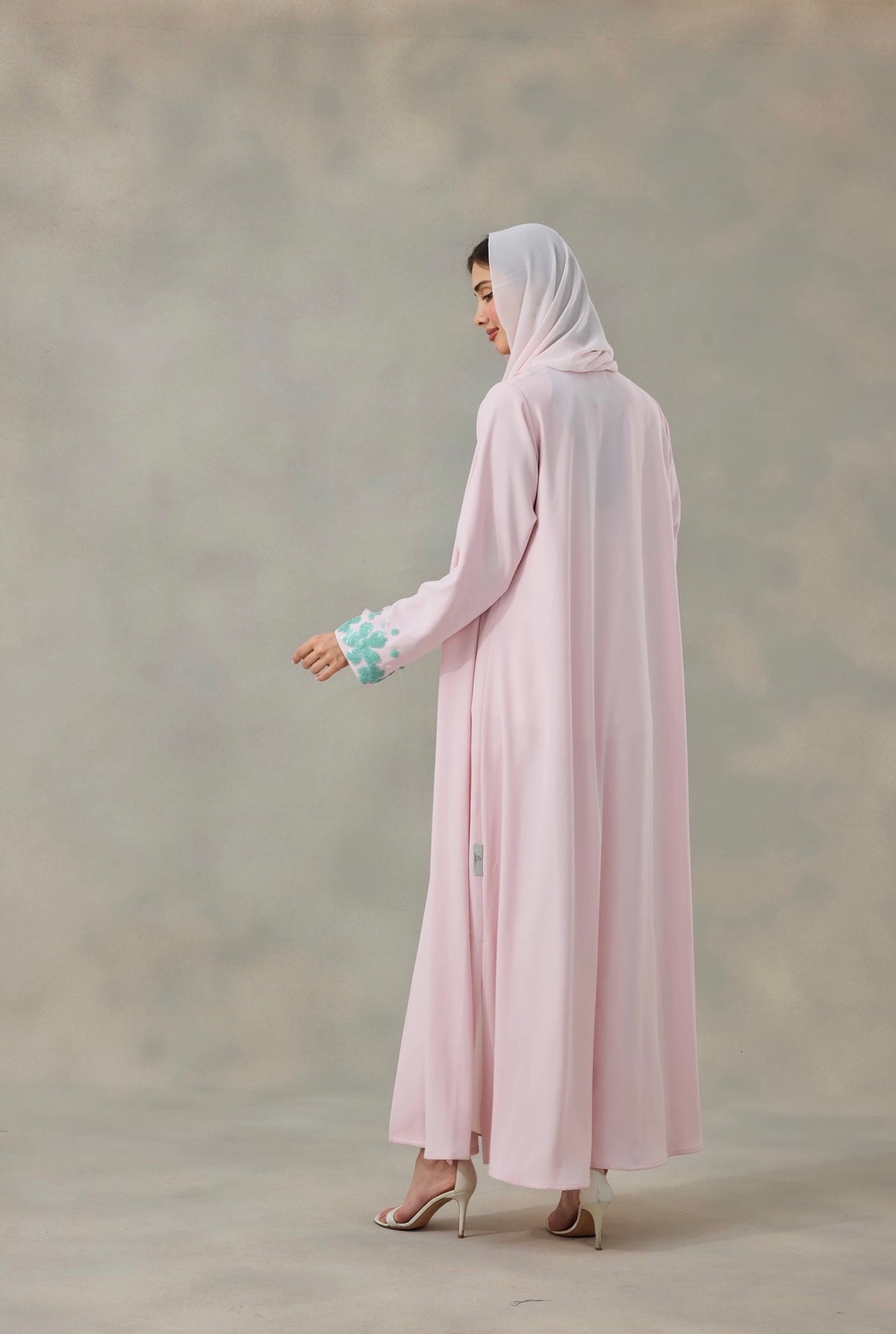 Blossom Mist Abaya