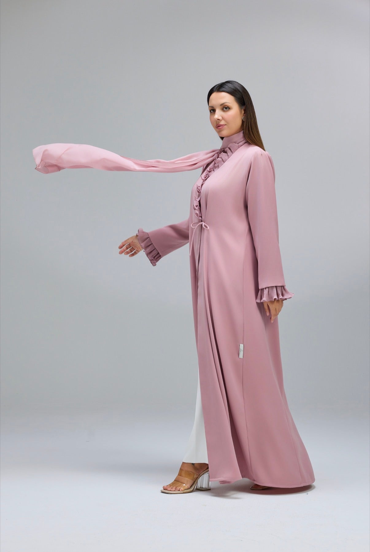 Ruffles Abaya