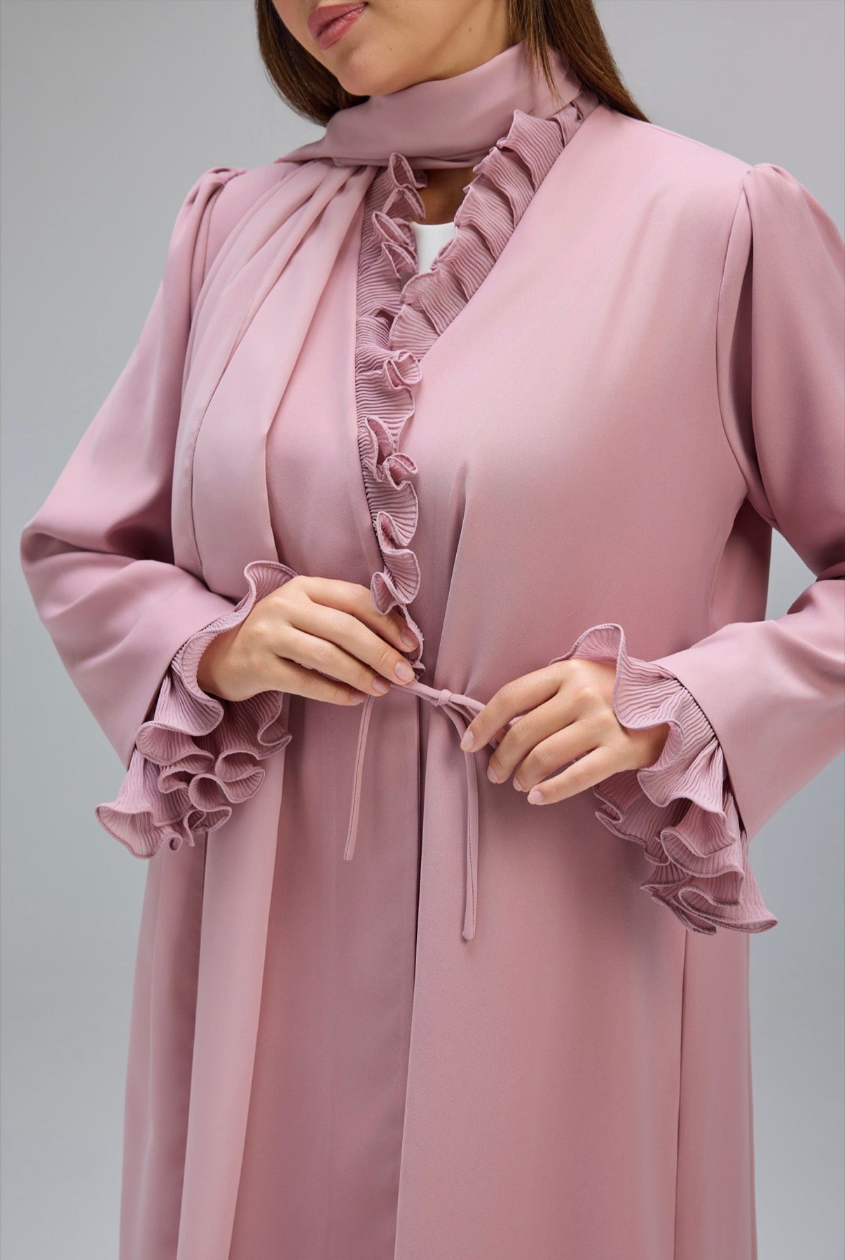 Ruffles Abaya