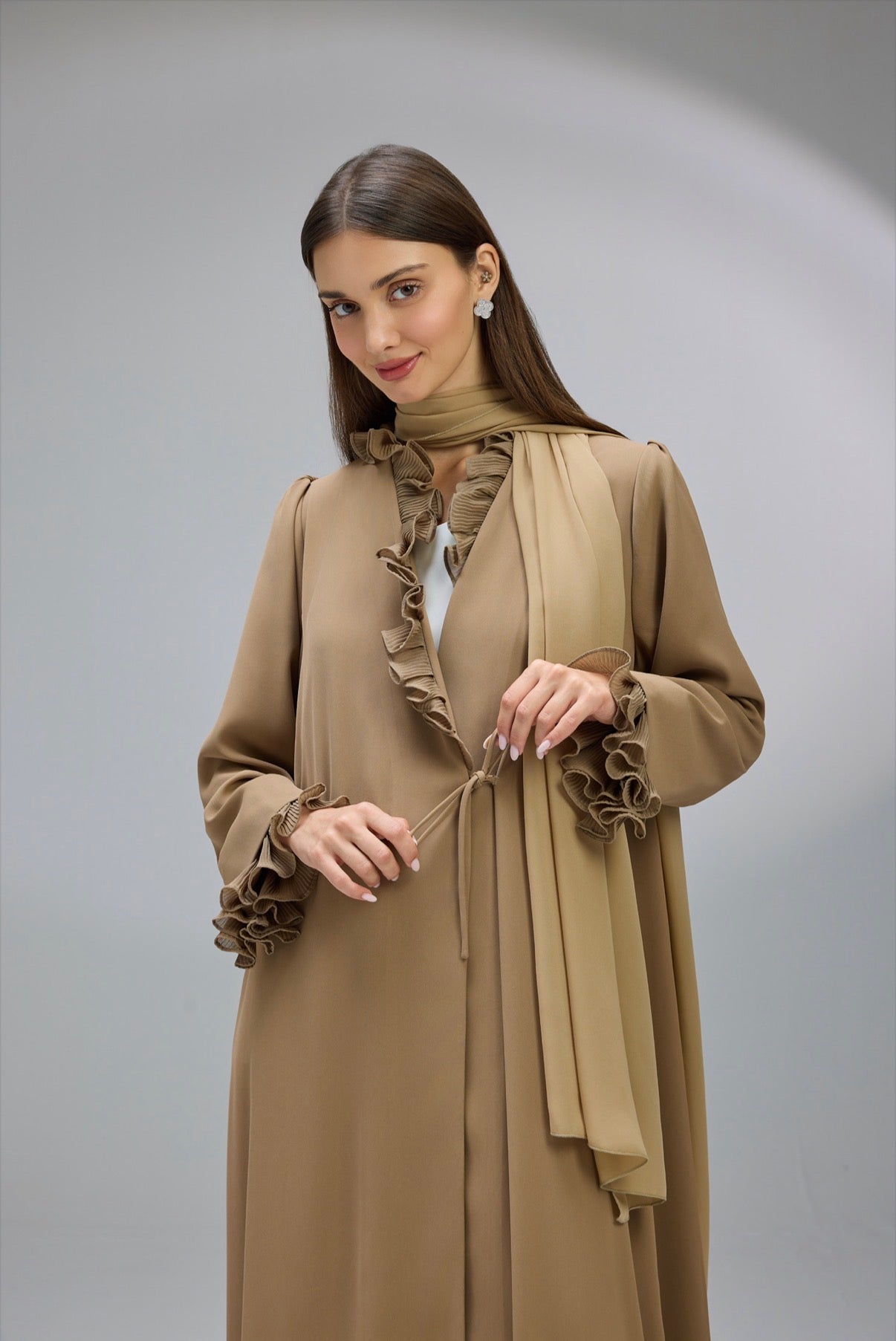 Ruffles Abaya