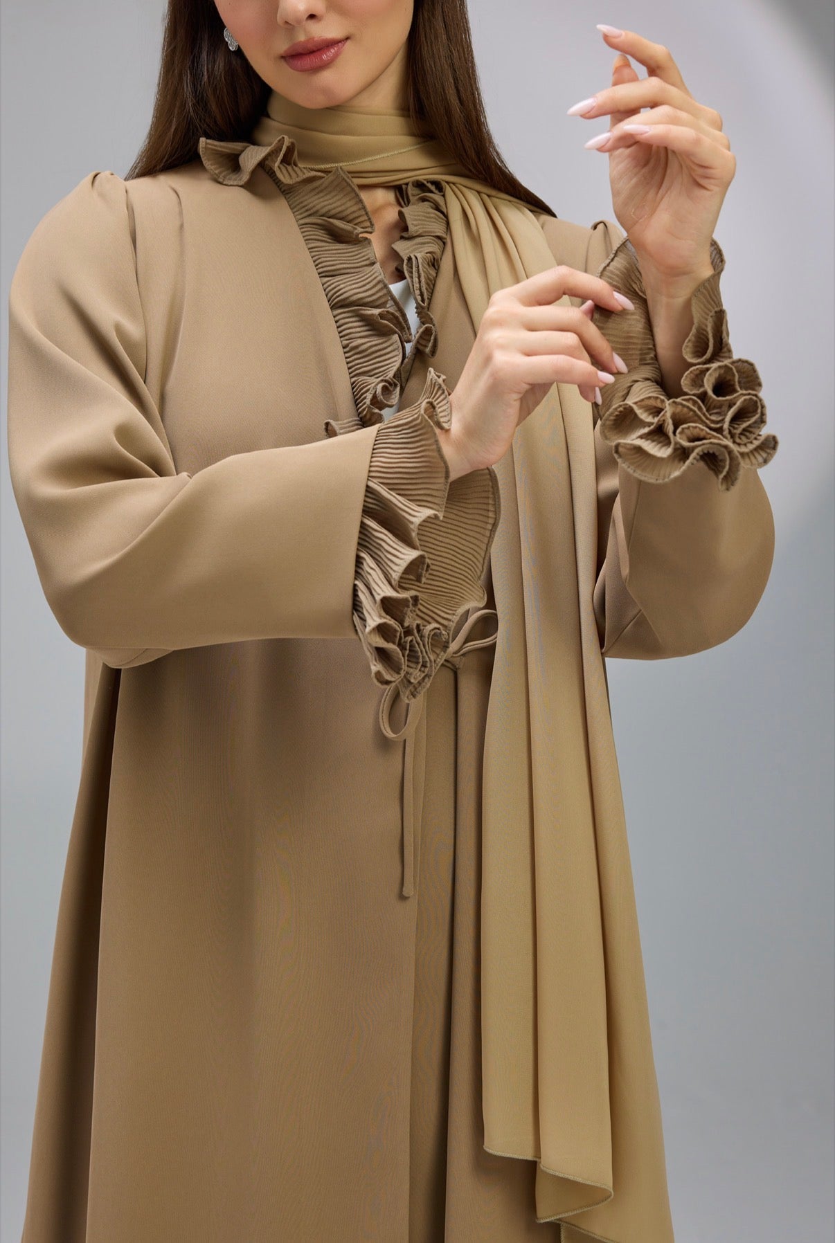 Ruffles Abaya