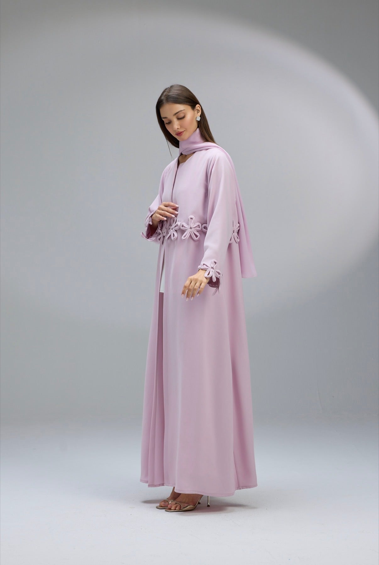 Roselle Bloom Abaya