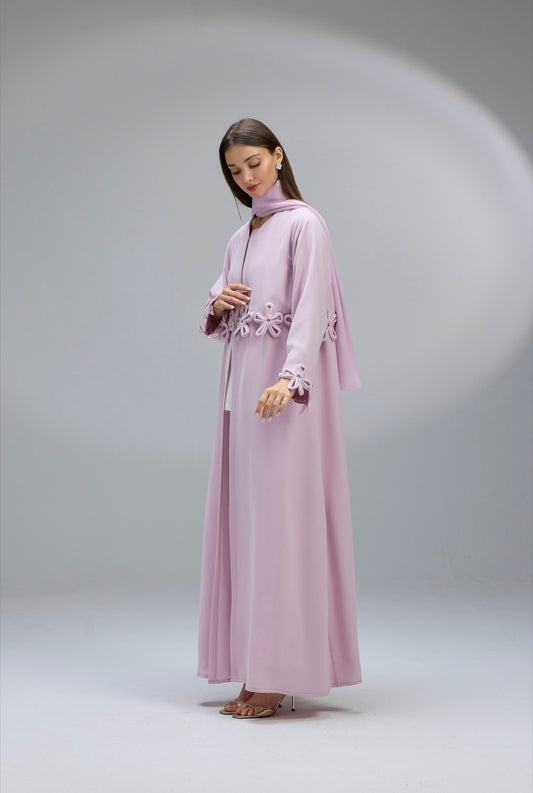 Roselle Bloom Abaya