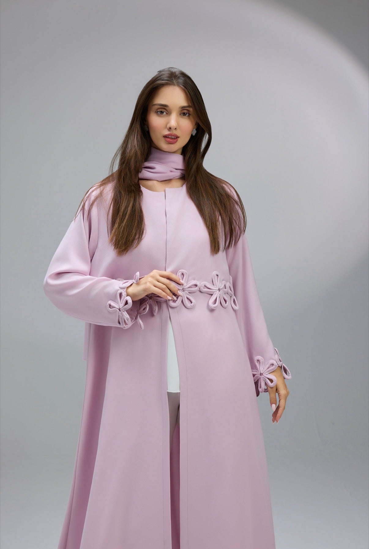 Roselle Bloom Abaya