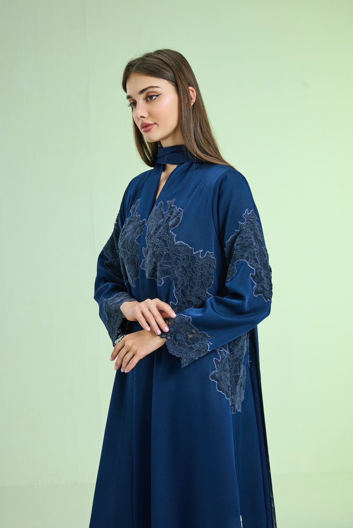 Lace Allure abaya