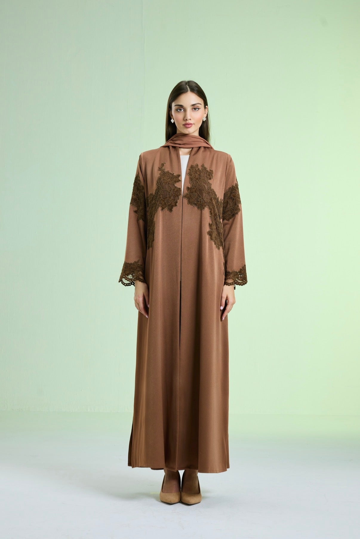 Lace Allure Abaya