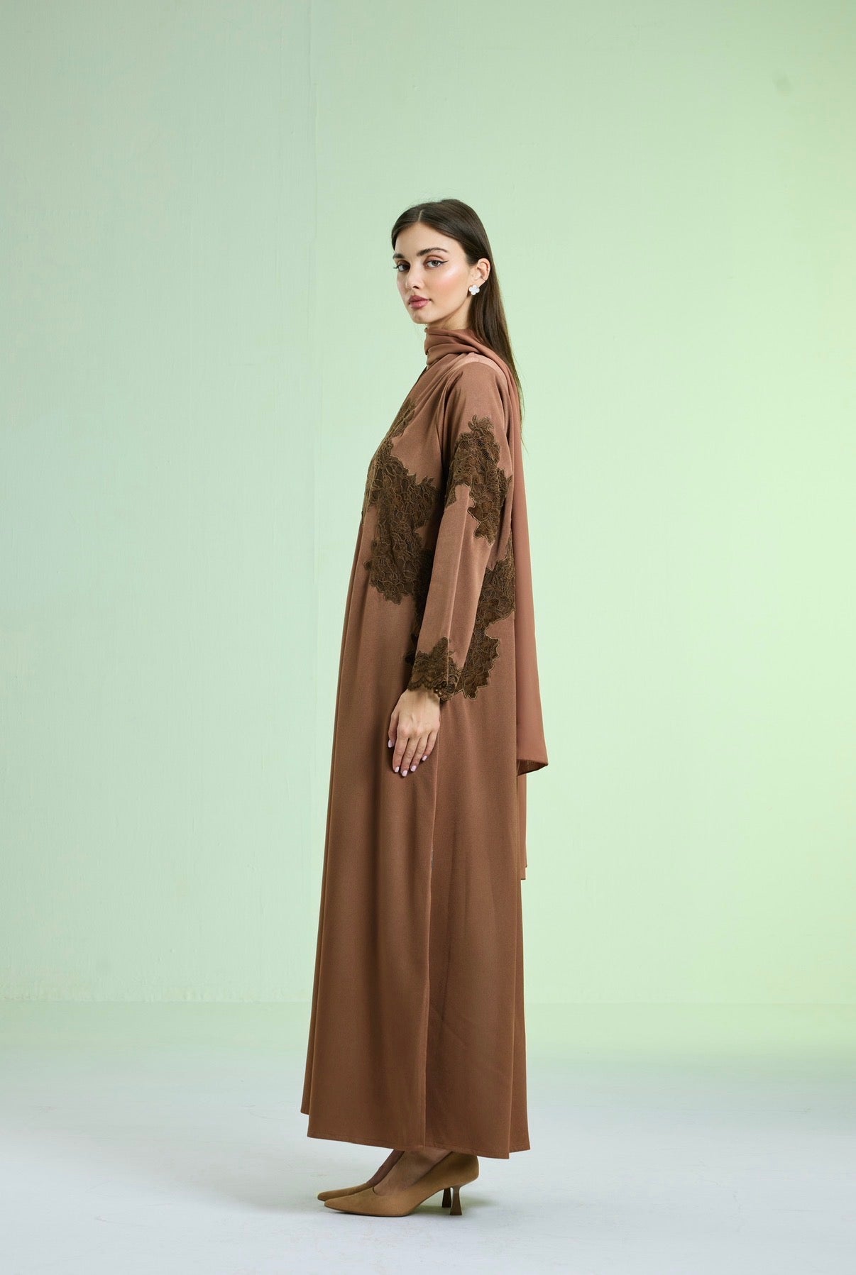 Lace Allure Abaya