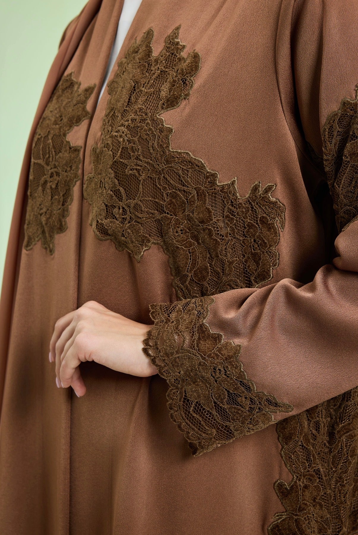 Lace Allure Abaya