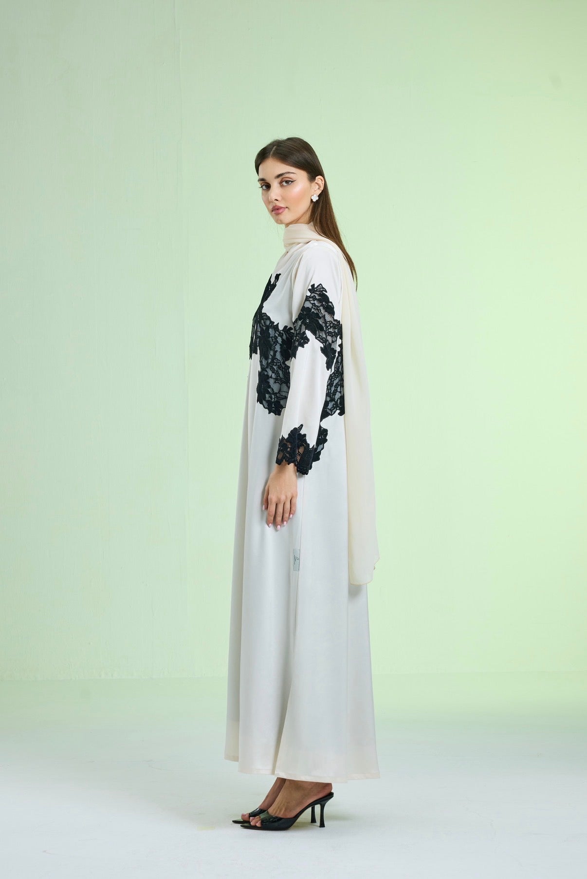 Lace Allure Abaya