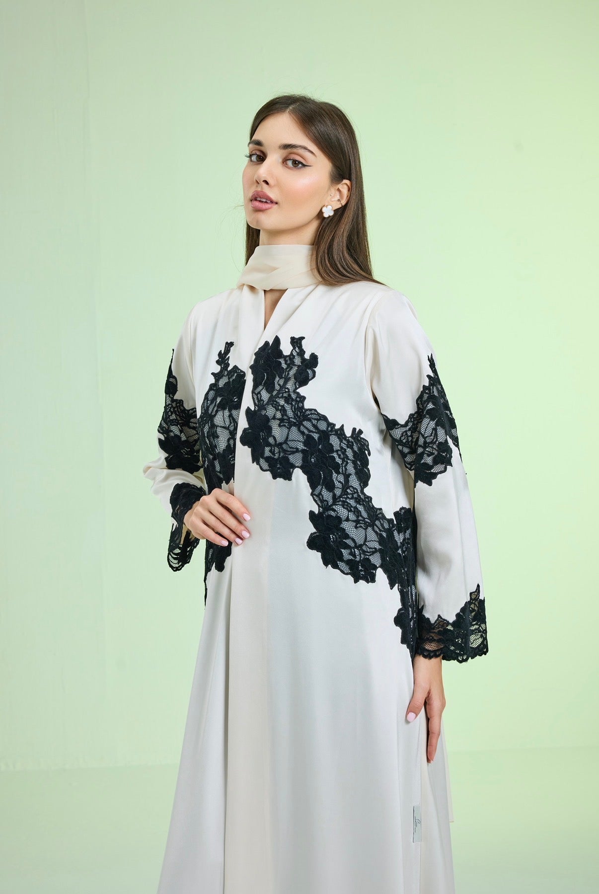Lace Allure Abaya
