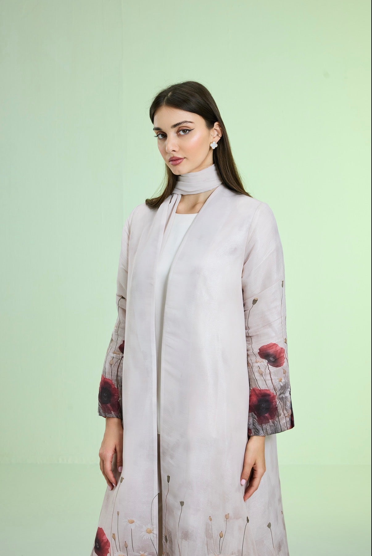 Blush Bloom Abaya