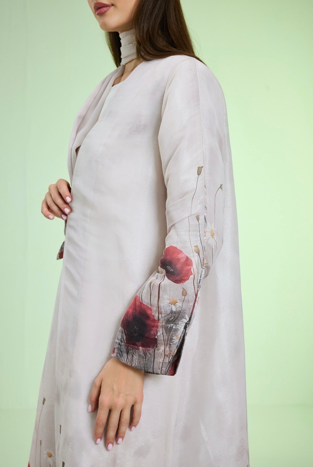 Blush Bloom Abaya